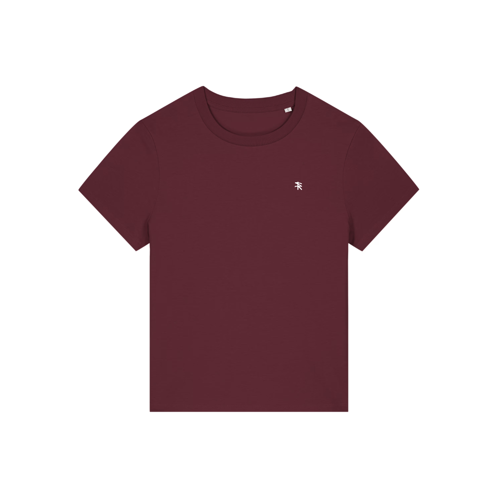 Classic Tee - WOMEN — Burgundy