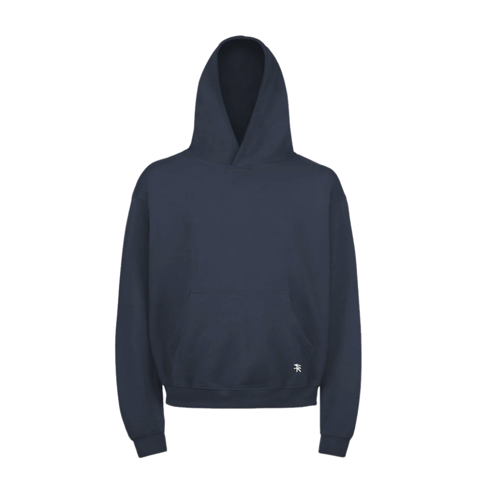 Oversized hoodie - Navy Blue
