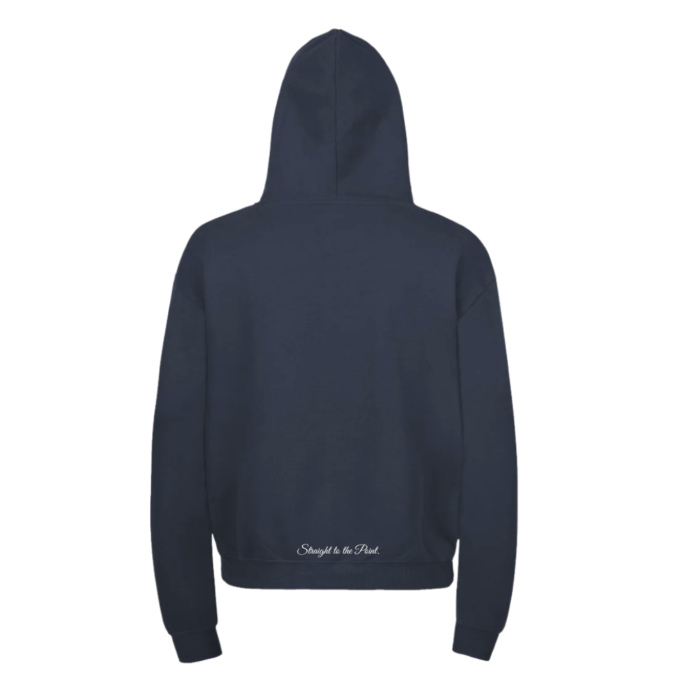 Oversized hoodie - Navy Blue
