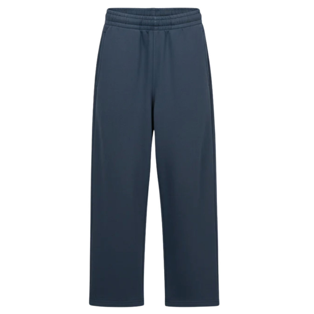 Relaxed Joggers Straight-Leg - Navy Blue
