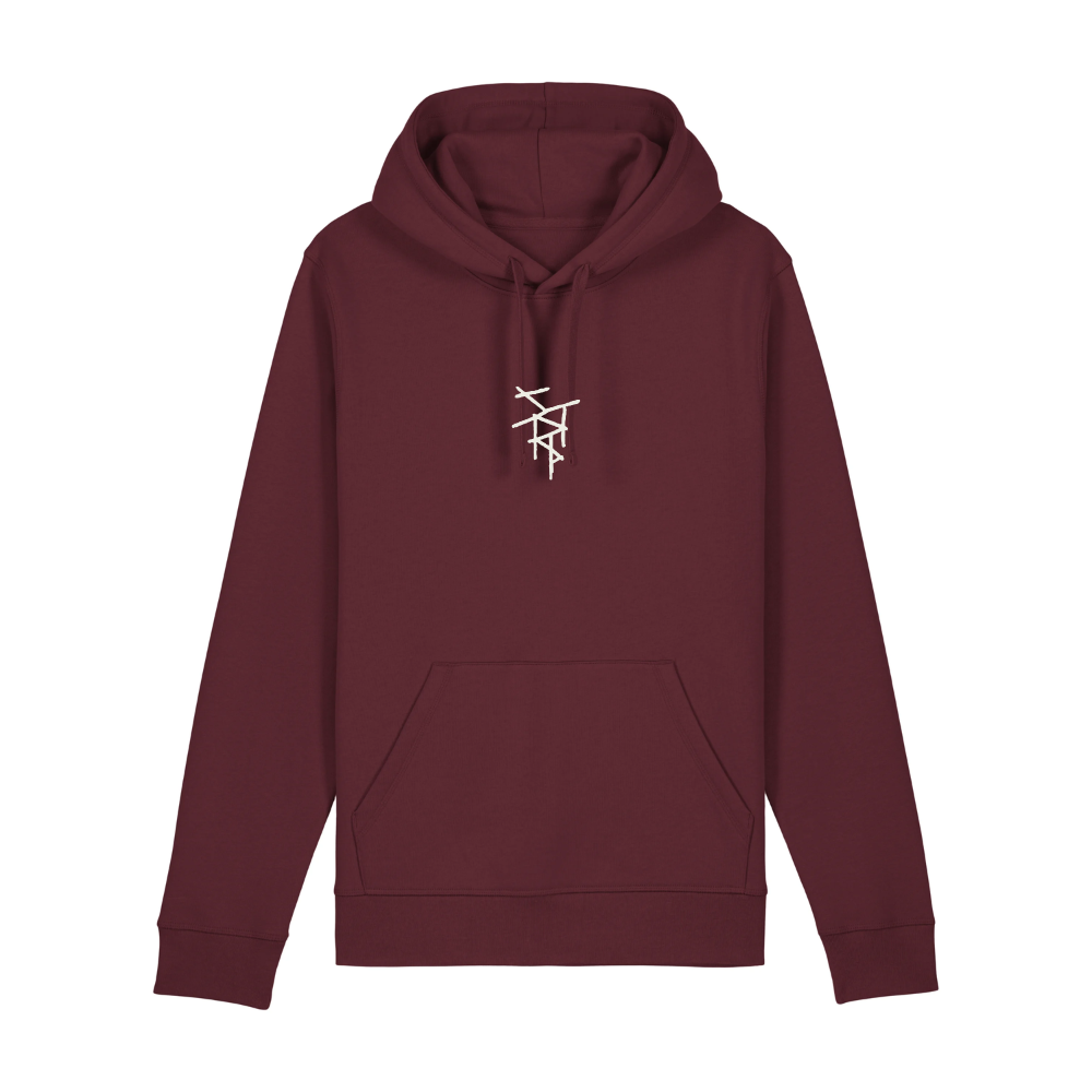 THE ESSENTIAL HOODIE - 2025 — Wine Red
