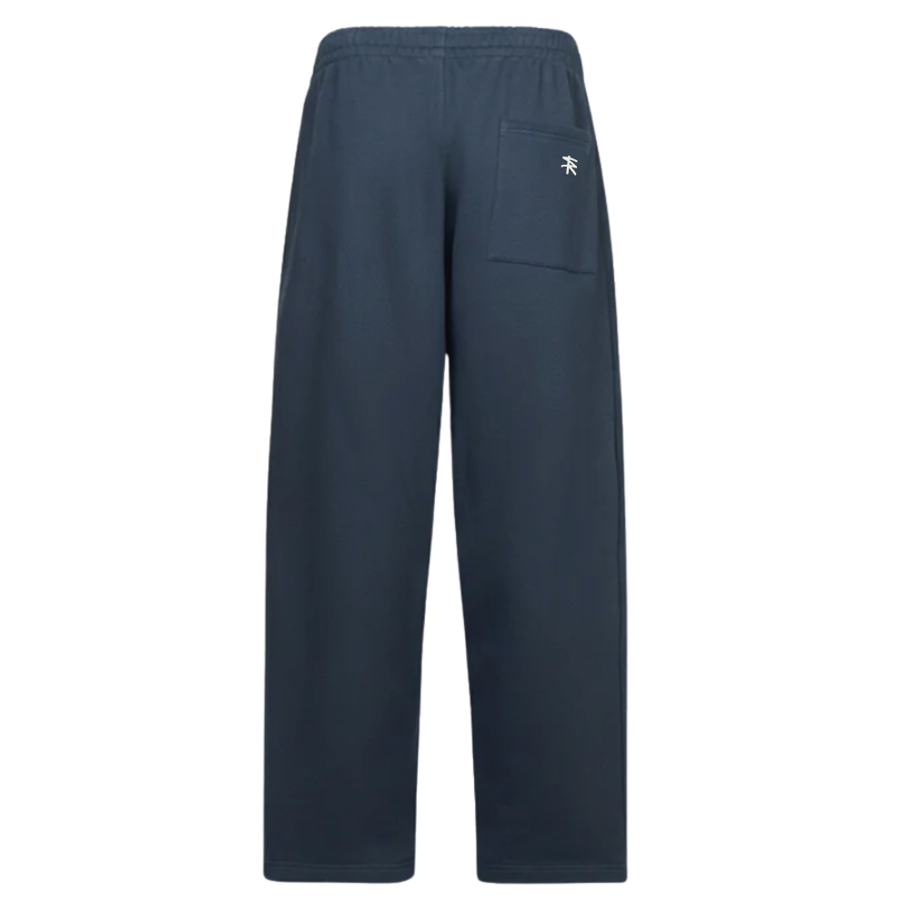 Relaxed Joggers Straight-Leg - Navy Blue